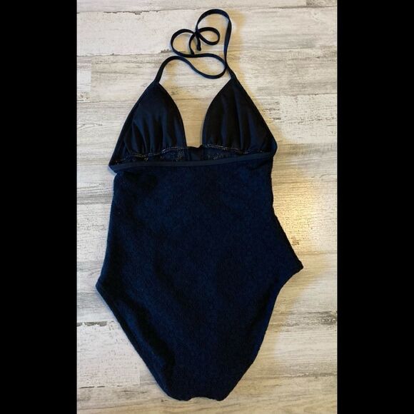 Black Halter Bodysuit Small - Picture 4 of 5